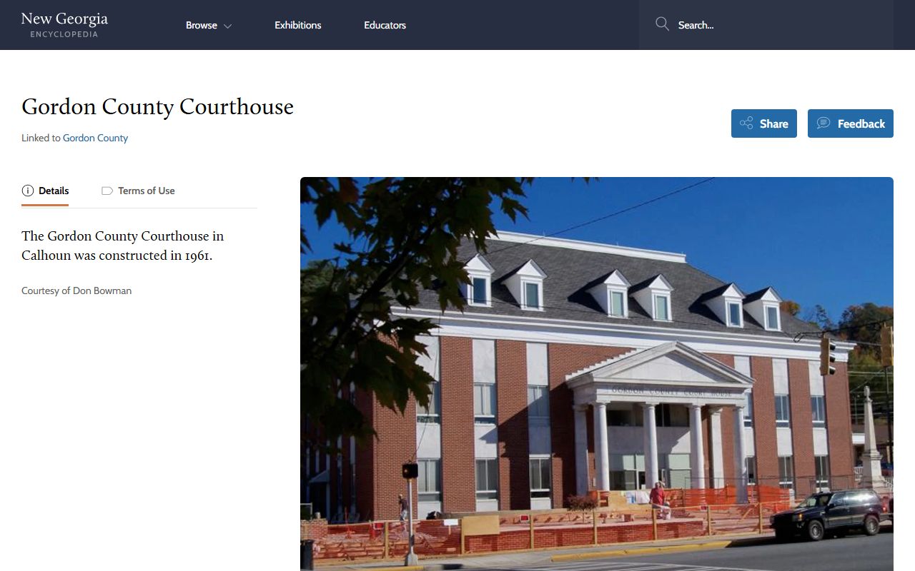 Gordon County divorce records courthouse image record