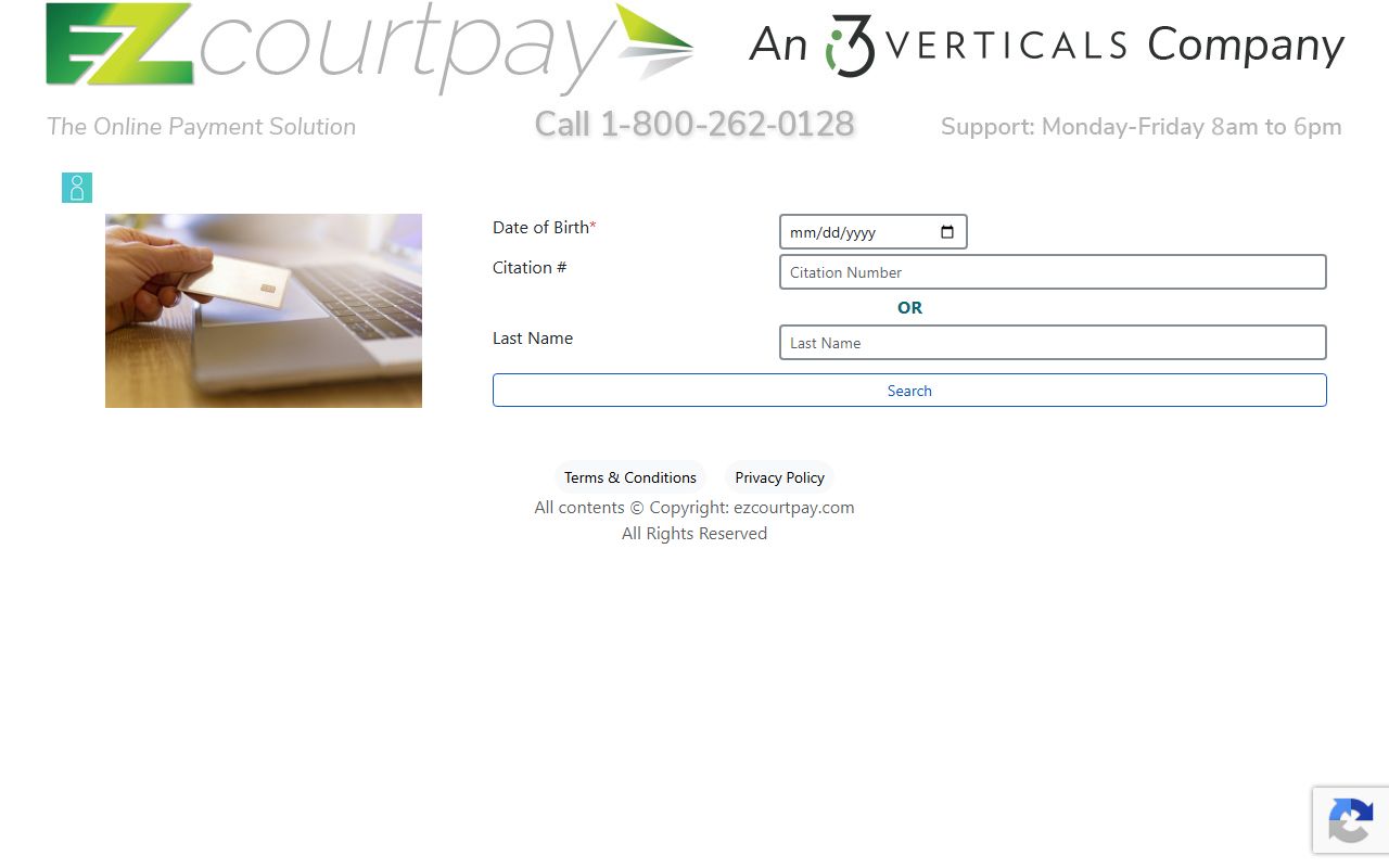 Gordon County traffic court records EZCourtPay citation payment